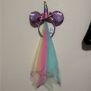 Disney Parks Minnie Mouse Unicorn Ears Headband